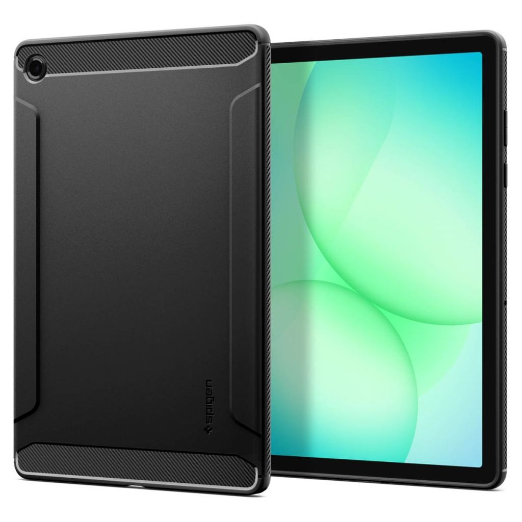 Spigen Rugged Armor Skal till Samsung Galaxy Tab A11 Plus - Svart