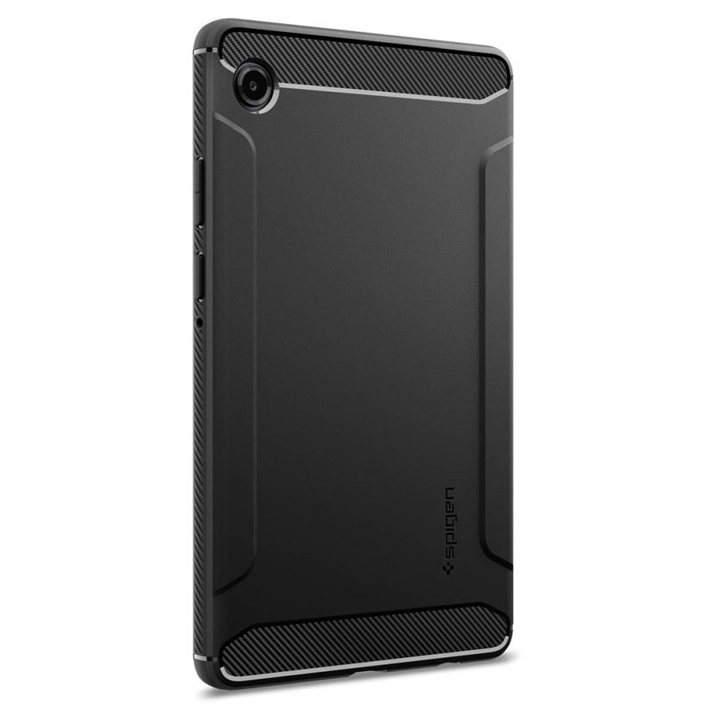 Spigen Rugged Armor Skal till Samsung Galaxy Tab A11 - Svart