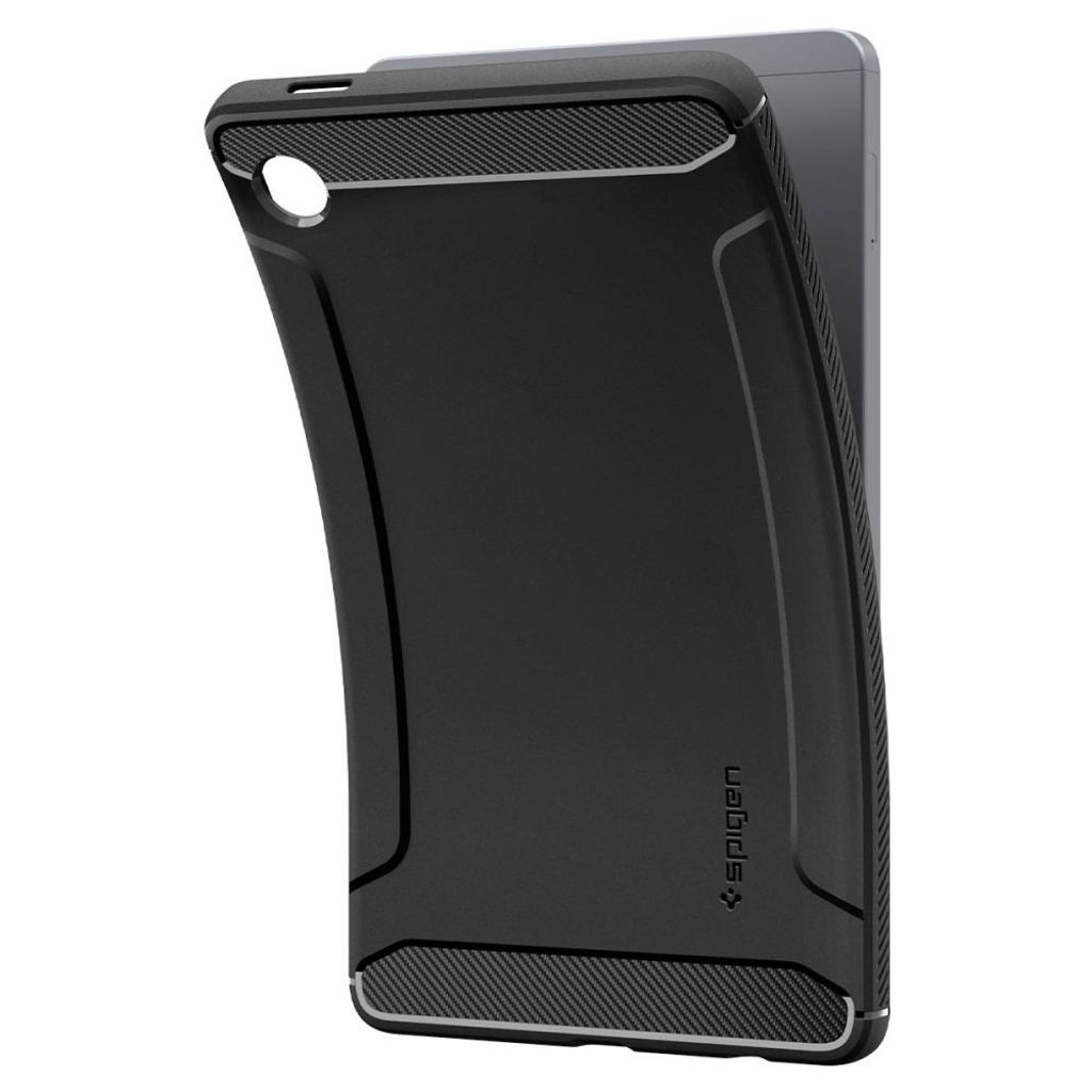 Spigen Rugged Armor Skal till Samsung Galaxy Tab A11 - Svart