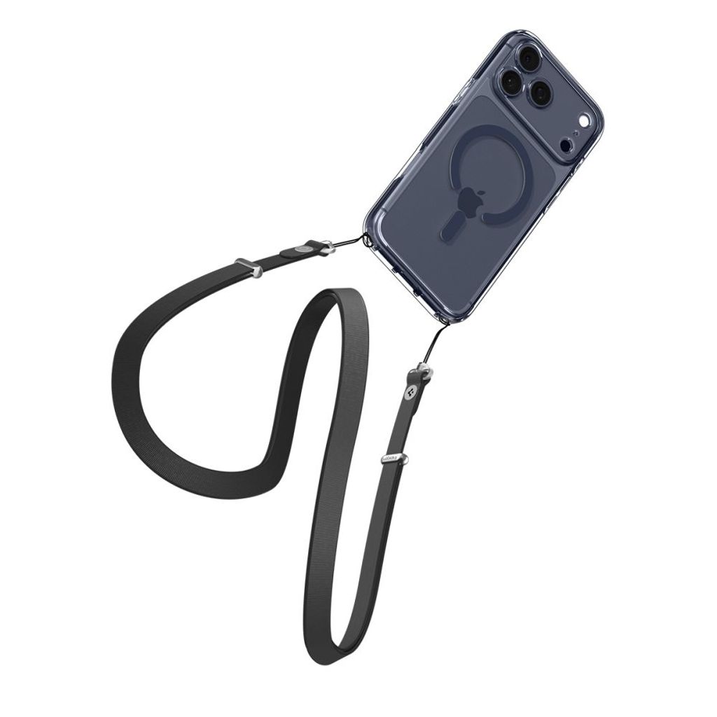 Spigen Ultra Hybrid MagSafe Cover til iPhone 17 Pro - Transparent Marineblå