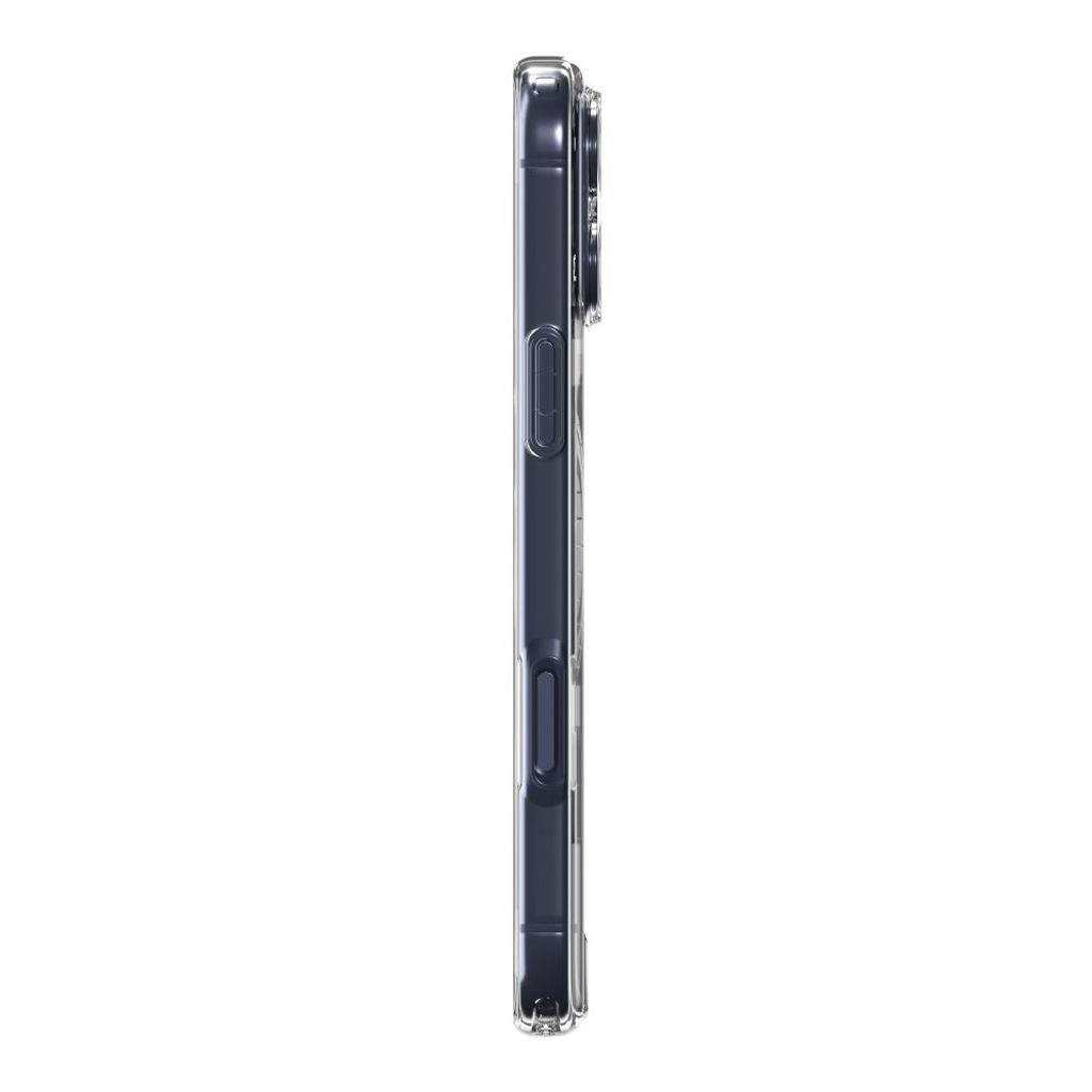 Spigen Ultra Hybrid MagSafe Cover til iPhone 17 Pro - Transparent Marineblå