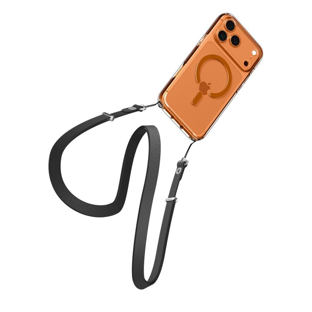 Spigen Ultra Hybrid MagSafe Cover til iPhone 17 Pro Max - Transparent Orange