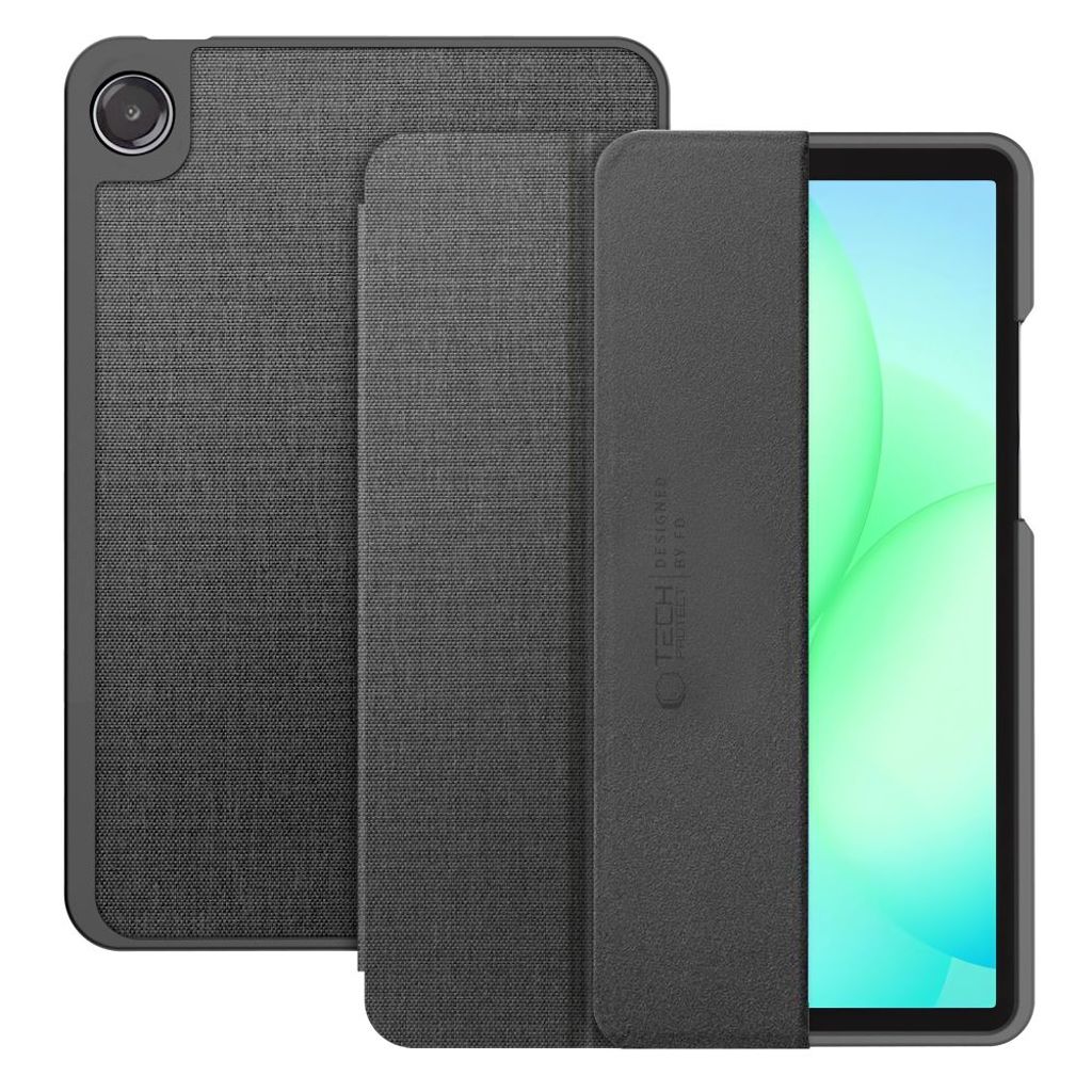 Tech-Protect SC Pen Canvas Fodral till Samsung Galaxy Tab A9 Plus/A11 Plus - Grå