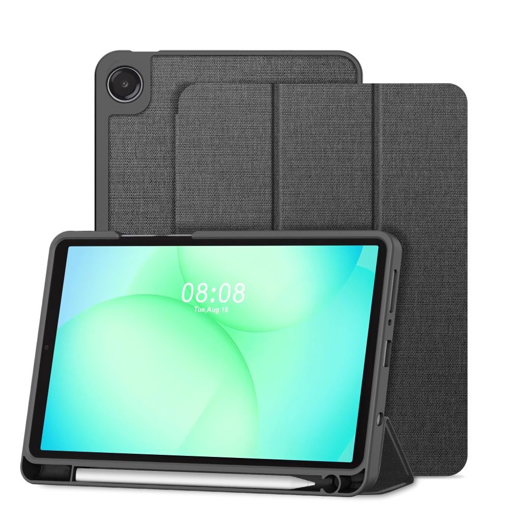 Tech-Protect SC Pen Canvas Fodral till Samsung Galaxy Tab A9 Plus/A11 Plus - Grå