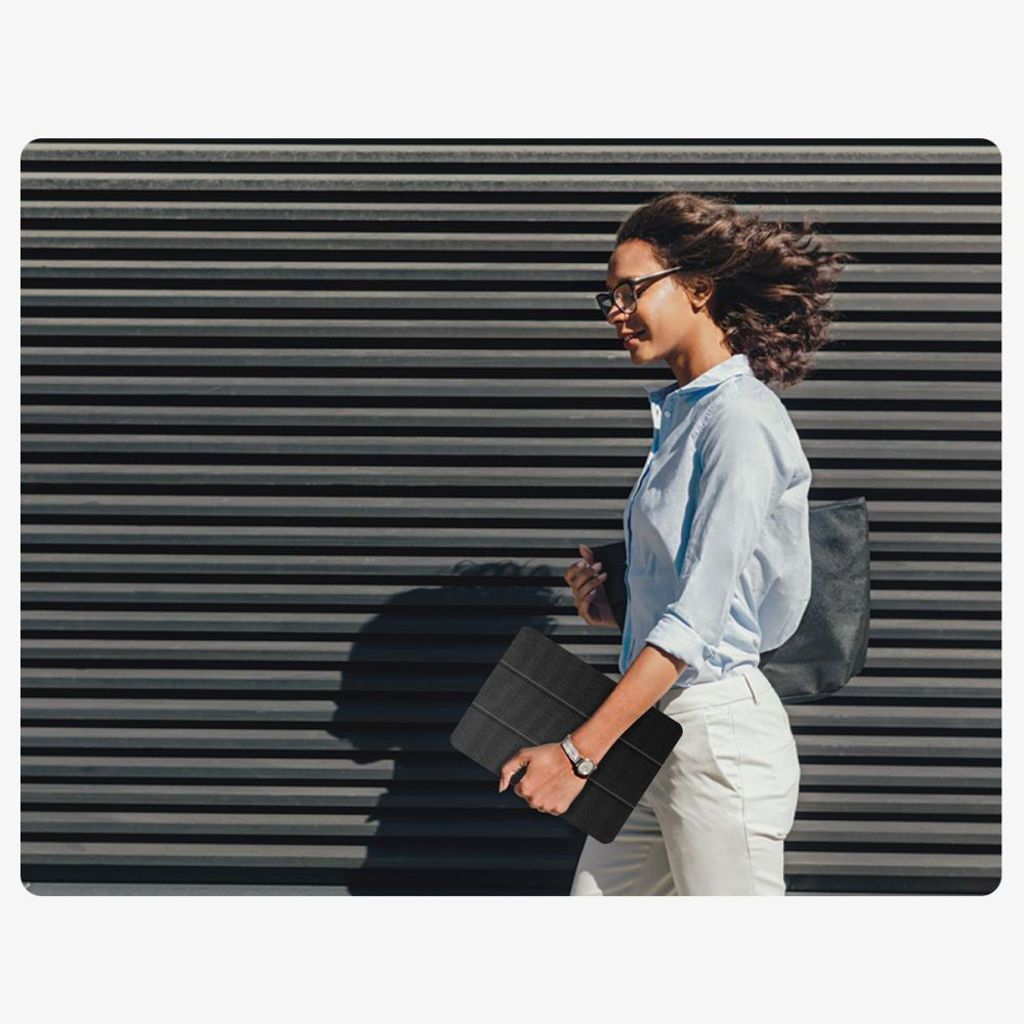 Tech-Protect SC Pen Canvas Fodral Samsung Galaxy Tab A9 Plus/A11 Plus - Svart