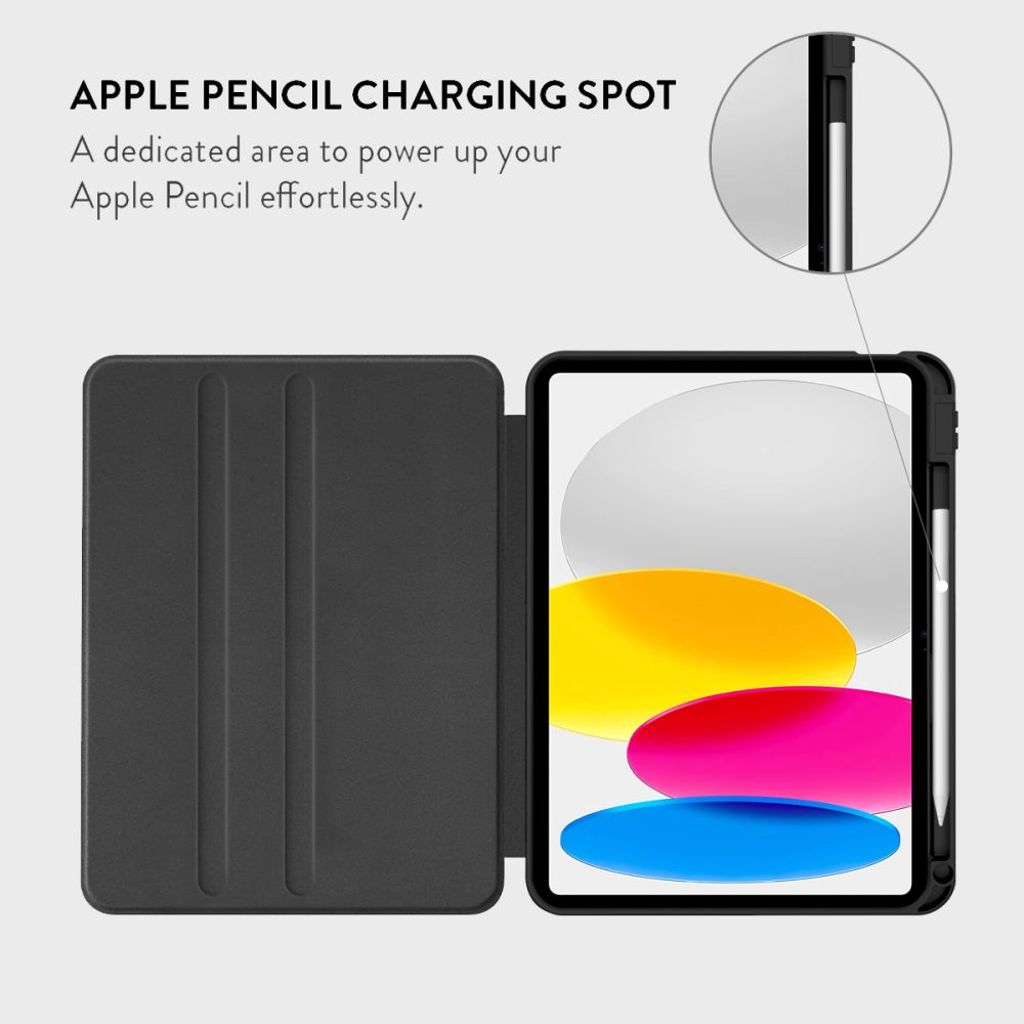 Tech-Protect Lamano Fodral till iPad 10.9" 2022/11" 2025 - Svart