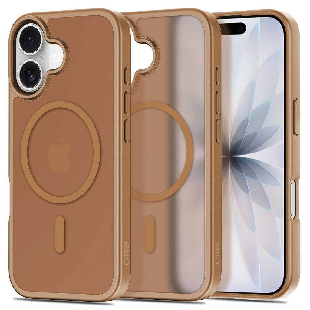 Tech-Protect BasicMag MagSafe Cover til iPhone 17 - Brun