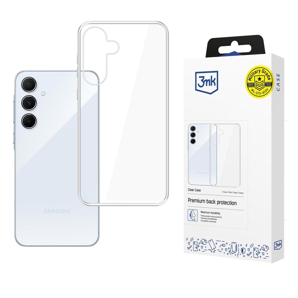 3mk Clear Cover til Samsung Galaxy A57 - Gennemsigtig