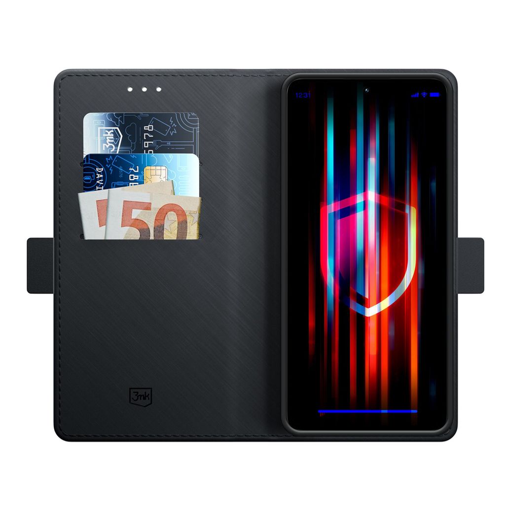 3mk Wallet Flip Cover till OnePlus 15 5G - Sort
