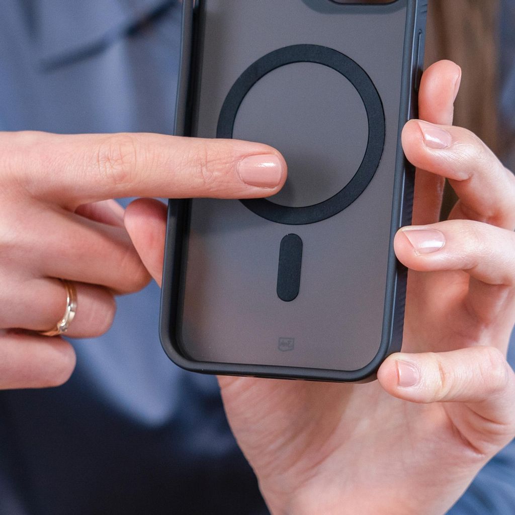 3mk Smoke MagSafe Cover til Samsung Galaxy A57 - Grå