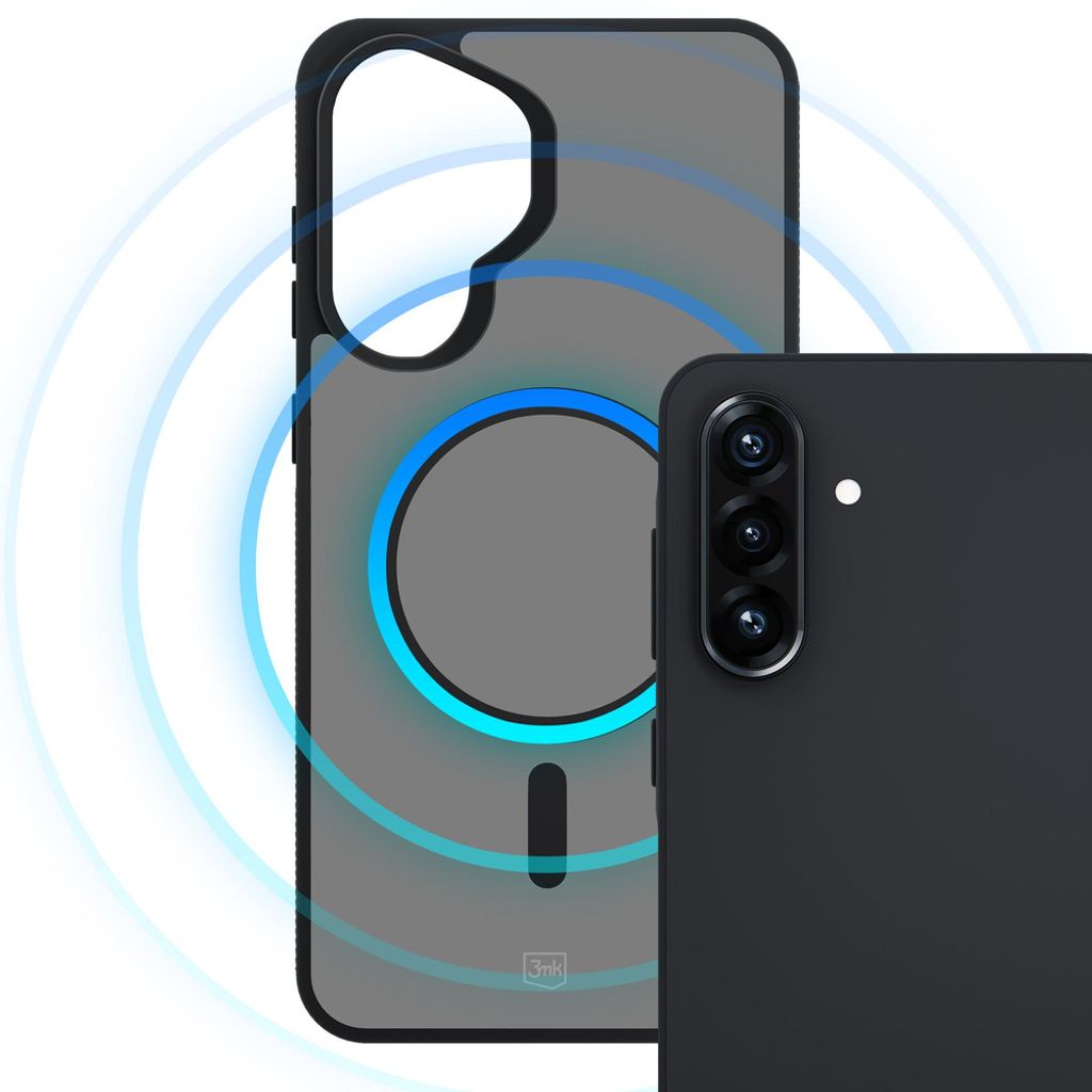 3mk Smoke MagSafe Cover til Samsung Galaxy A57 - Grå