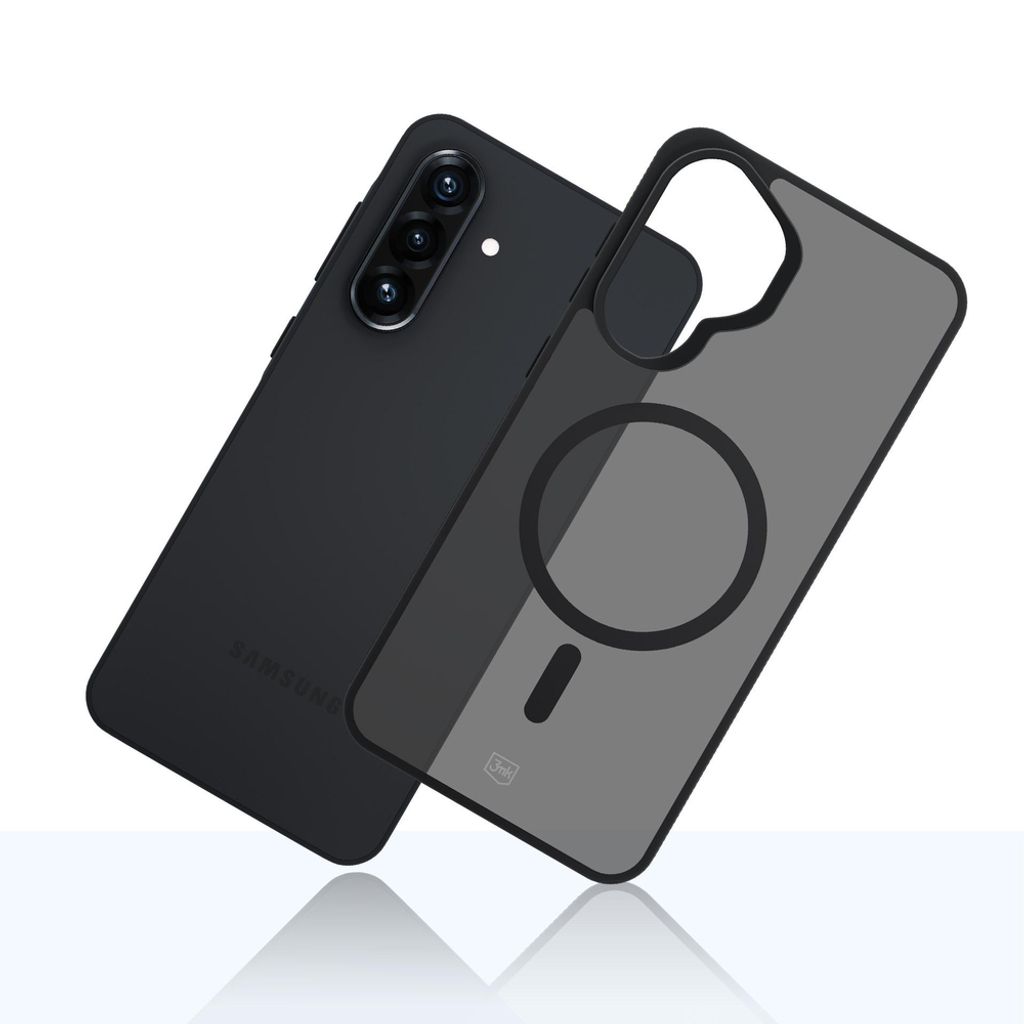 3mk Smoke MagSafe Cover til Samsung Galaxy A57 - Grå