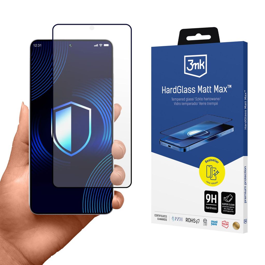 3mk HardGlass Matt Max Skärmskydd till Samsung Galaxy S26 Ultra