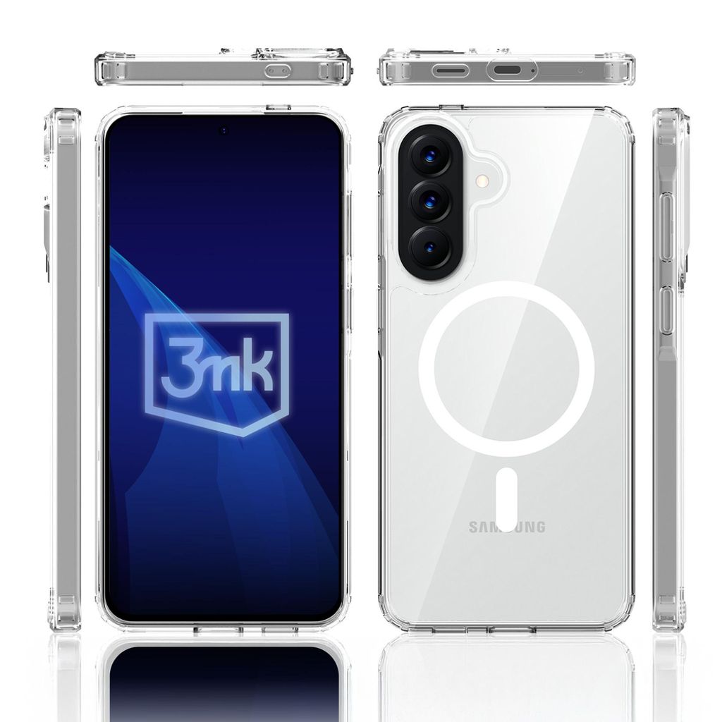 3mk Armor MagSafe Cover til Samsung Galaxy A57 - Gennemsigtig