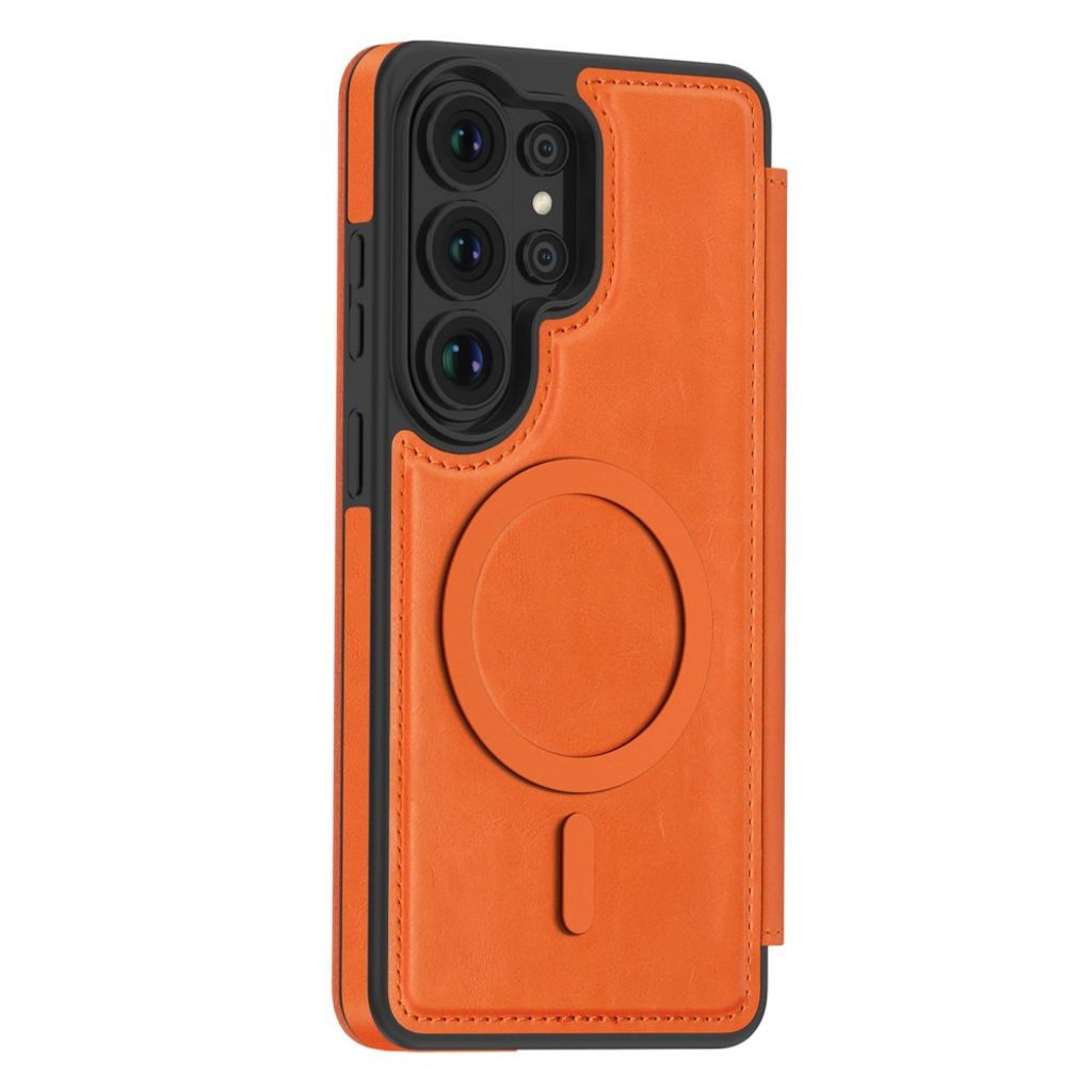 Samsung Galaxy S26 Ultra MagSafe Lompakkokotelo - Oranssi