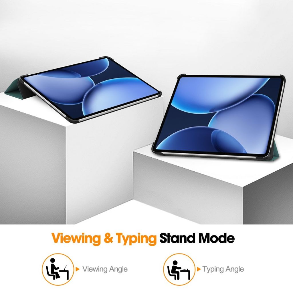OnePlus Pad 3 / Pad 2 Pro / Oppo Pad 4 Pro Cover with Stand - Green