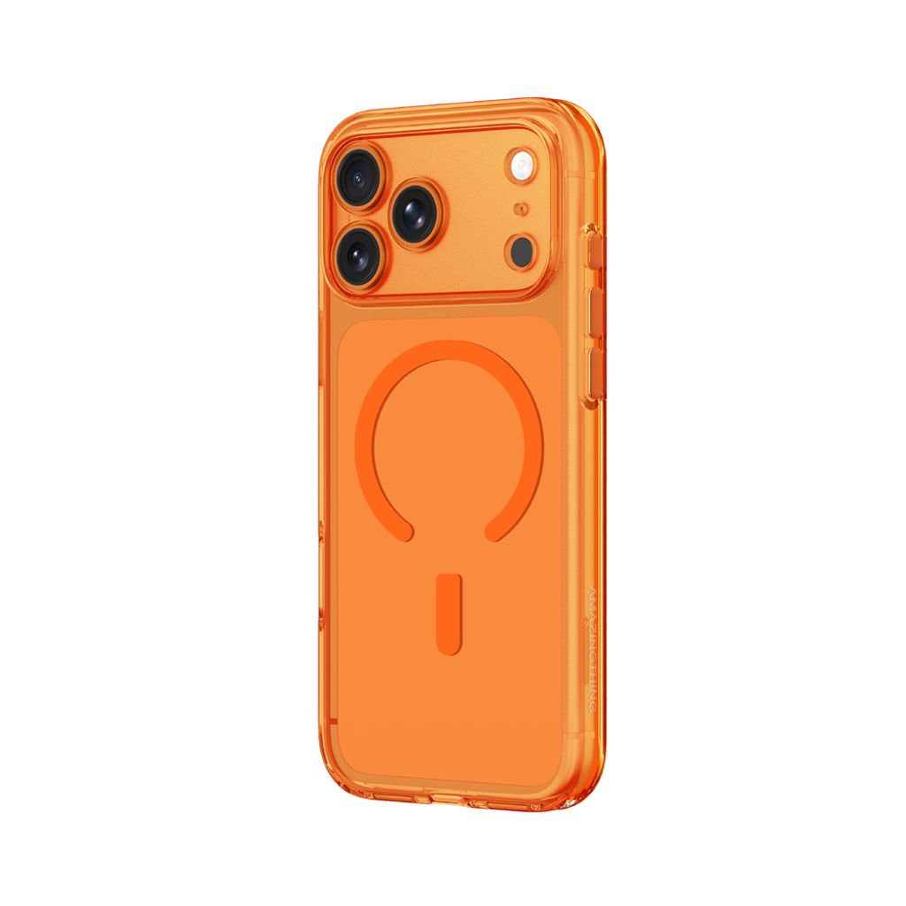 AmazingThing Minimal Mag Lens -kuori till iPhone 17 Pro - Oranssi
