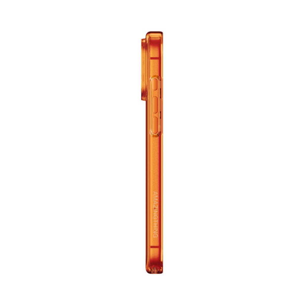 AmazingThing Minimal Mag Lens -kuori till iPhone 17 Pro - Oranssi
