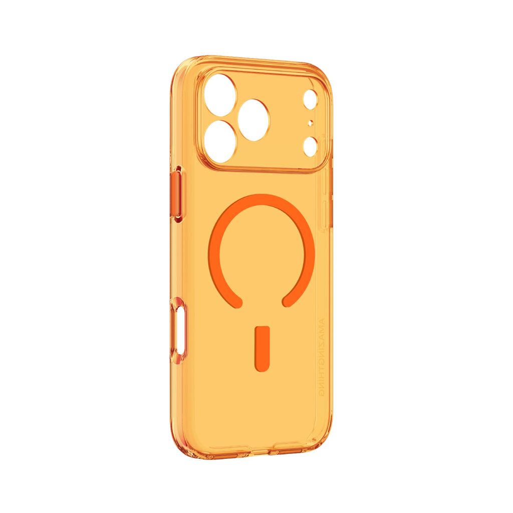 AmazingThing Minimal Mag Lens -kuori till iPhone 17 Pro - Oranssi