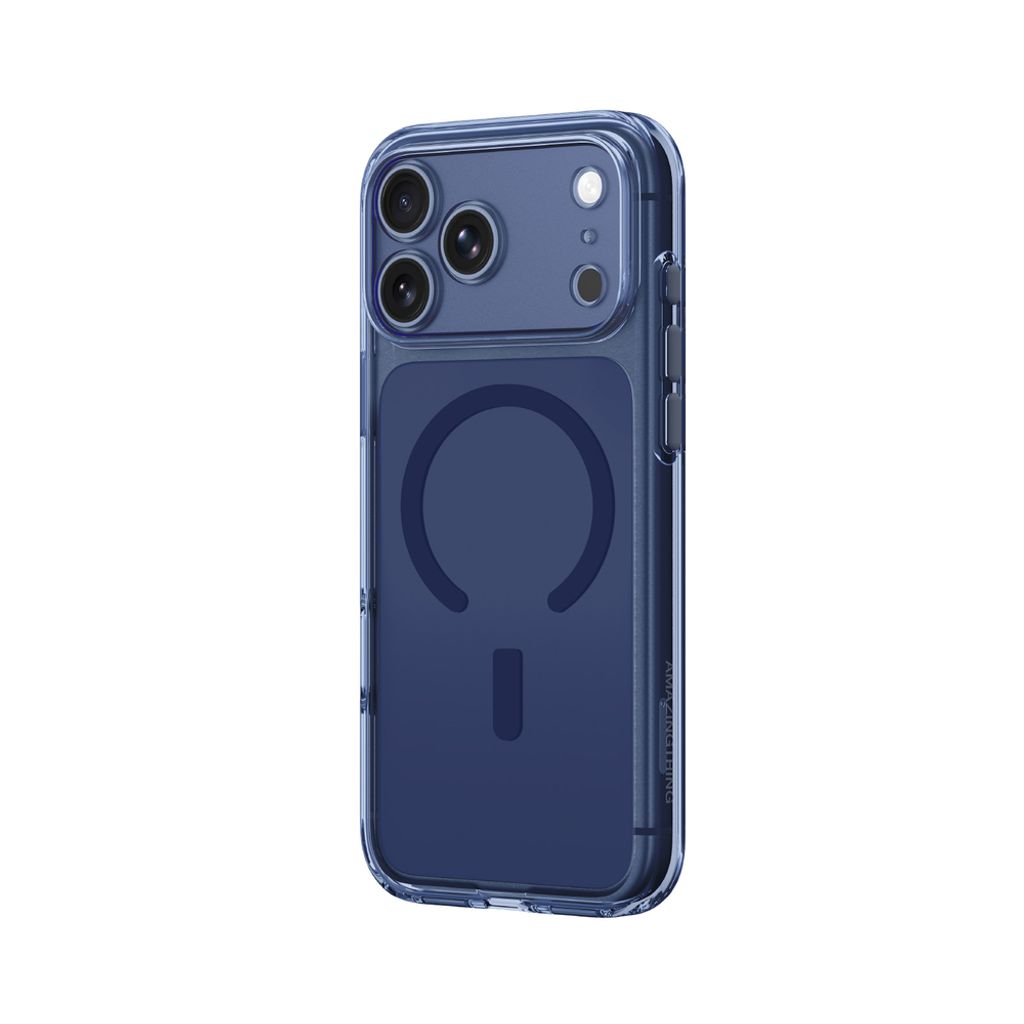 AmazingThing Minimal Mag Lens -kuori till iPhone 17 Pro Max - Sininen