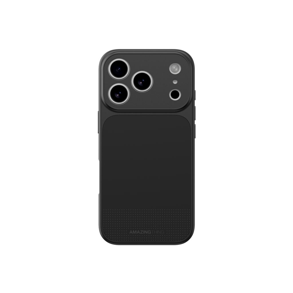 AmazingThing Minimal Mag Full Cover -kuori till iPhone 17 Pro - Musta