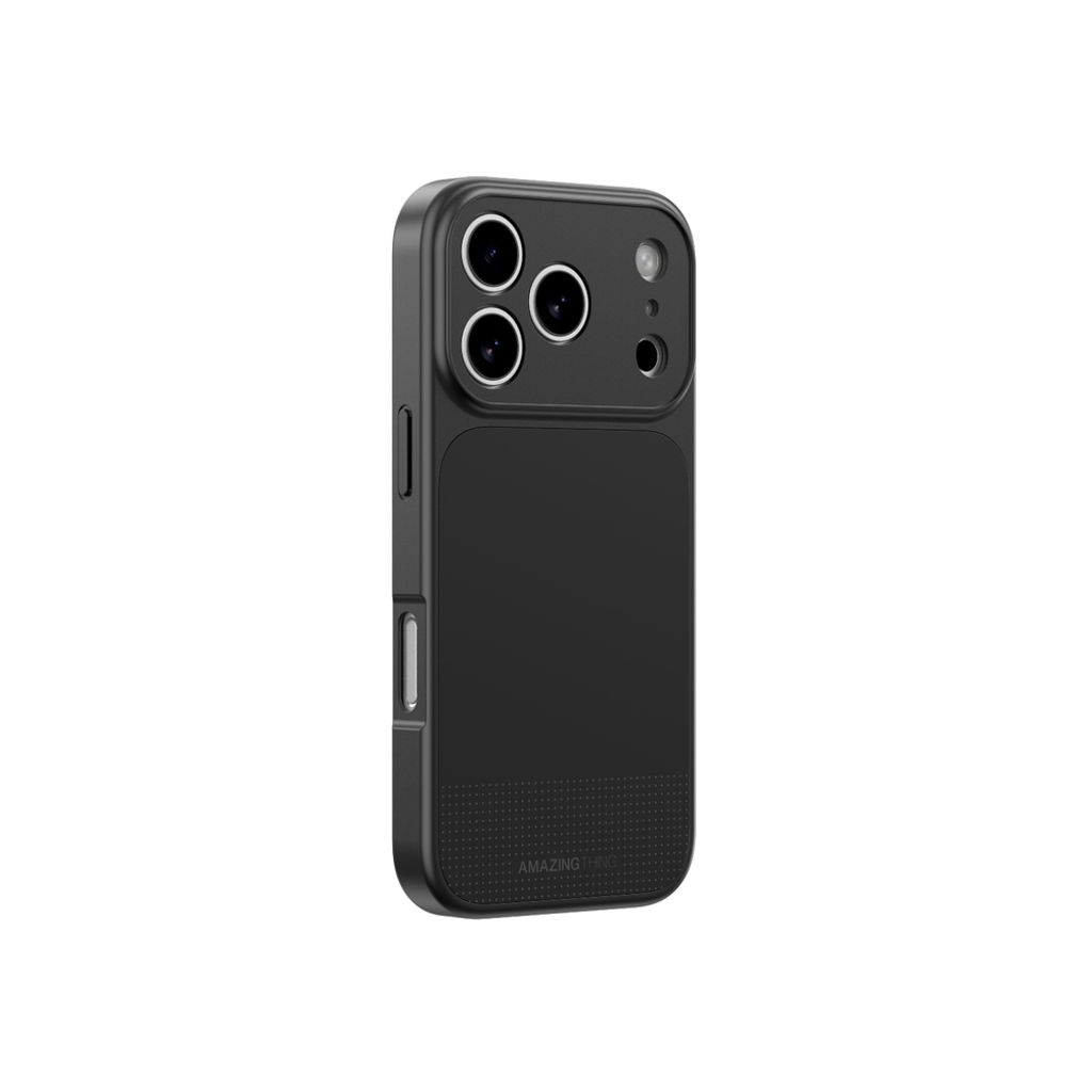 AmazingThing Minimal Mag Full Cover -kuori till iPhone 17 Pro - Musta
