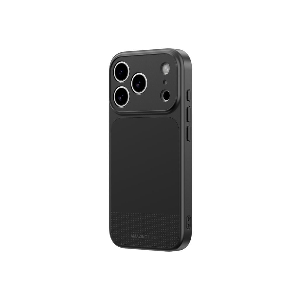 AmazingThing Minimal Mag Full Cover -kuori till iPhone 17 Pro Max - Musta