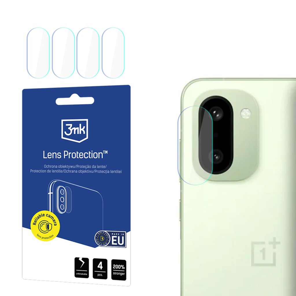 3mk Lens Protection Camera Glass Linsebeskytter till OnePlus 15R - Gjennomsiktig
