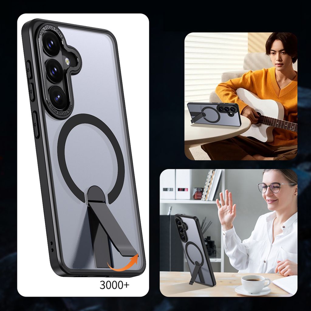 Hybrid Armor X MagSafe Cover til Samsung Galaxy A57 - Sort