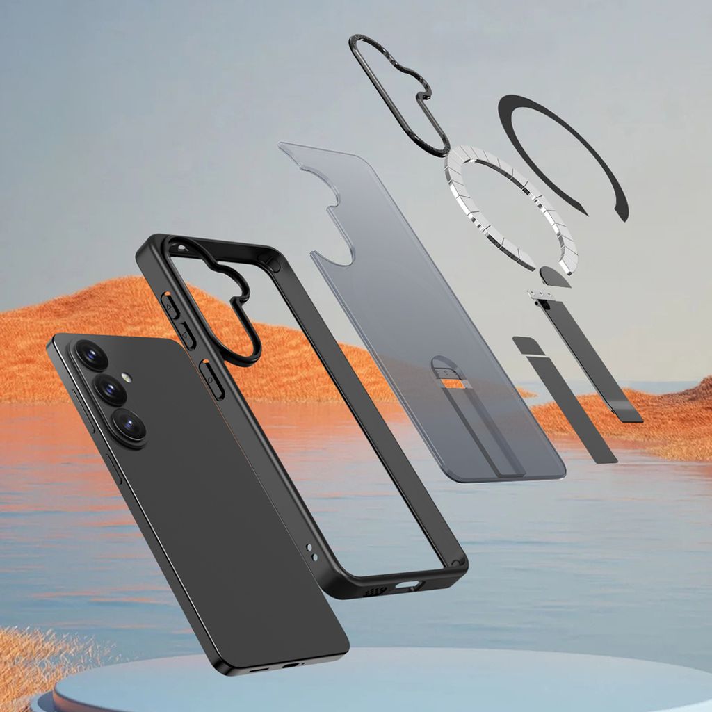 Hybrid Armor X MagSafe Cover til Samsung Galaxy A57 - Sort