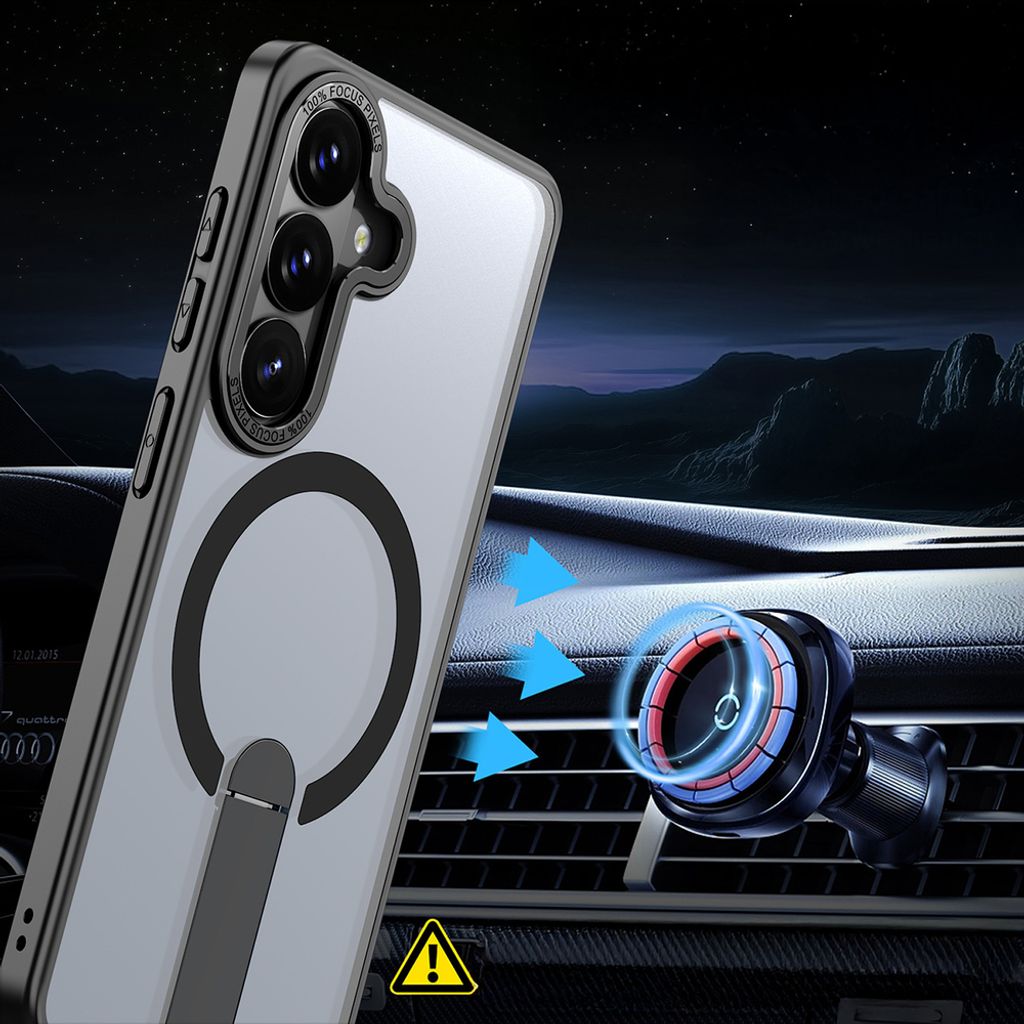 Hybrid Armor X MagSafe Cover til Samsung Galaxy A57 - Sort