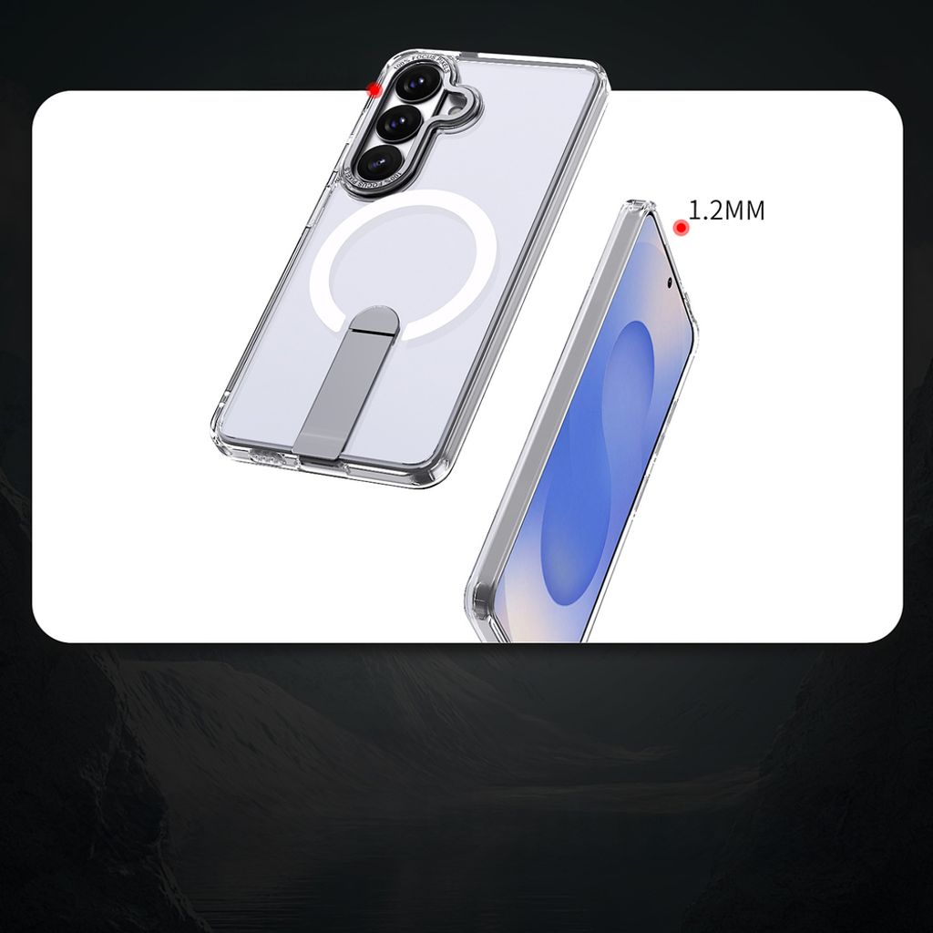Hybrid Armor X MagSafe Cover til Samsung Galaxy A57 - Gennemsigtig