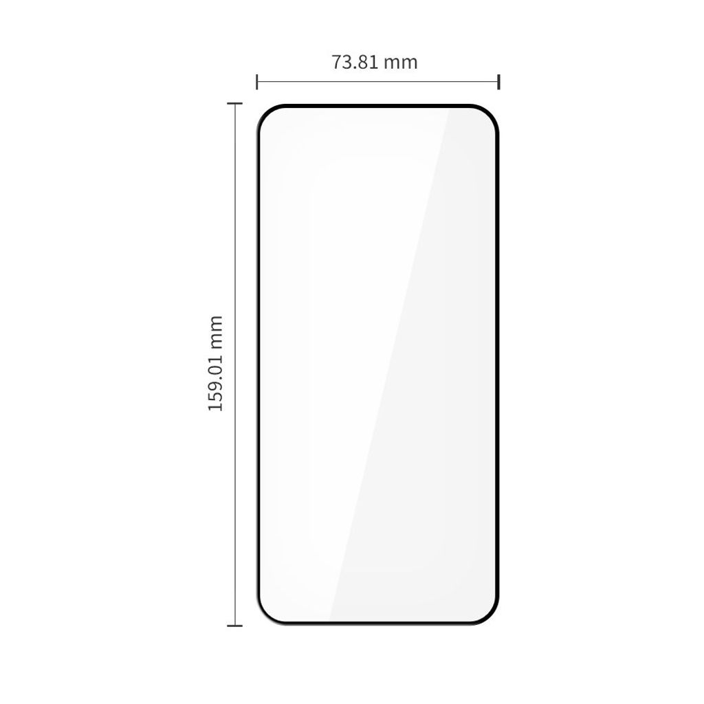 Tech-Protect Glass Fit+ Näytönsuoja 2-pakkaus till Xiaomi Redmi Note 15 Pro 5G