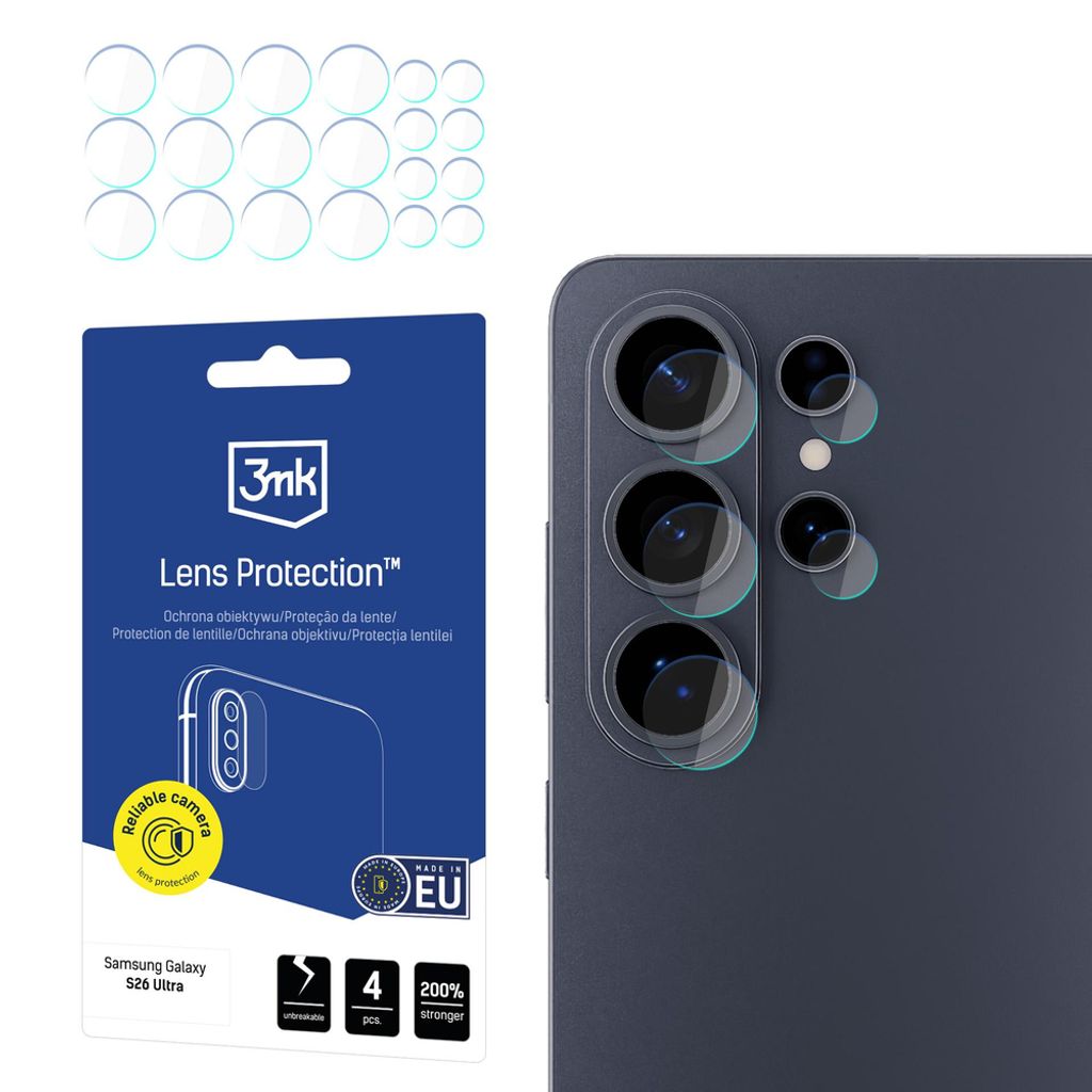 3mk Hybrid Glass Linsskydd till Samsung Galaxy S26 Ultra