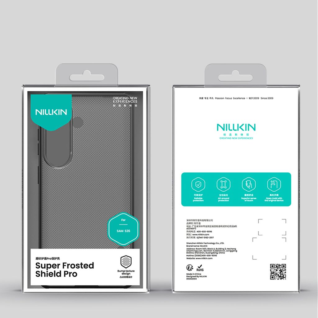 Nillkin Super Frosted Shield Pro Skal till Samsung Galaxy S26 Plus - Svart