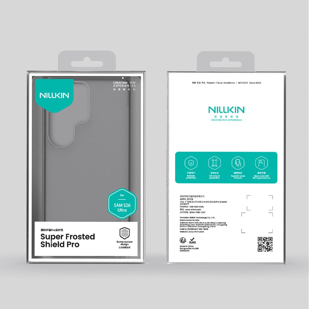 Nillkin Super Frosted Shield Pro Skal till Samsung Galaxy S26 Ultra - Svart
