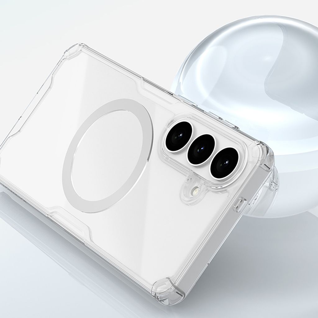 Nillkin Nature TPU Pro MagSafe Skal till Samsung Galaxy S26 Plus - Vit