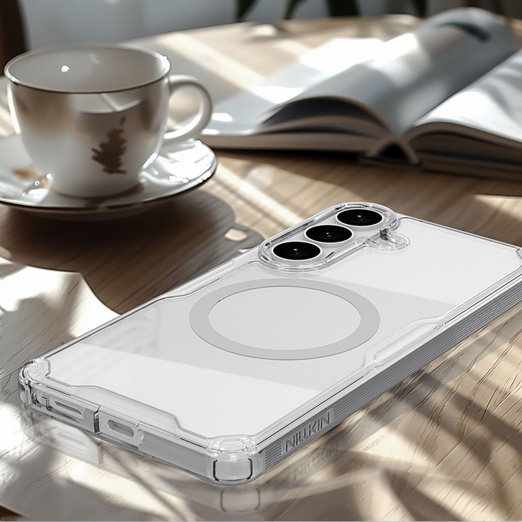 Nillkin Nature TPU Pro MagSafe Skal till Samsung Galaxy S26 Plus - Vit