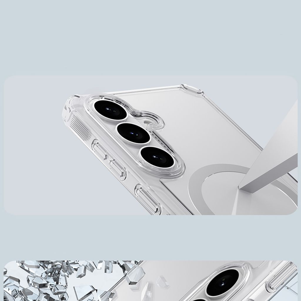 Nillkin Nature TPU Pro MagSafe Skal till Samsung Galaxy S26 Plus - Vit