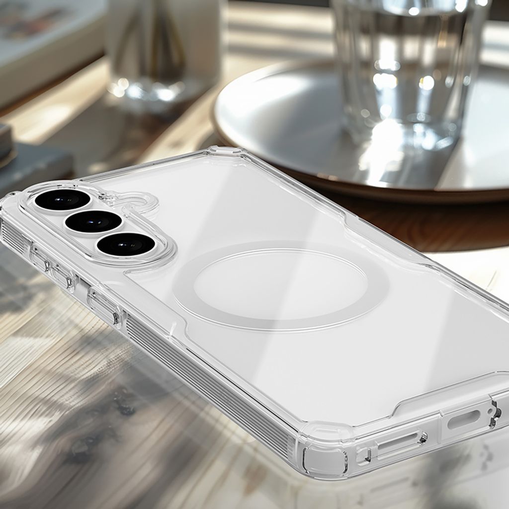 Nillkin Nature TPU Pro MagSafe Skal till Samsung Galaxy S26 Plus - Vit