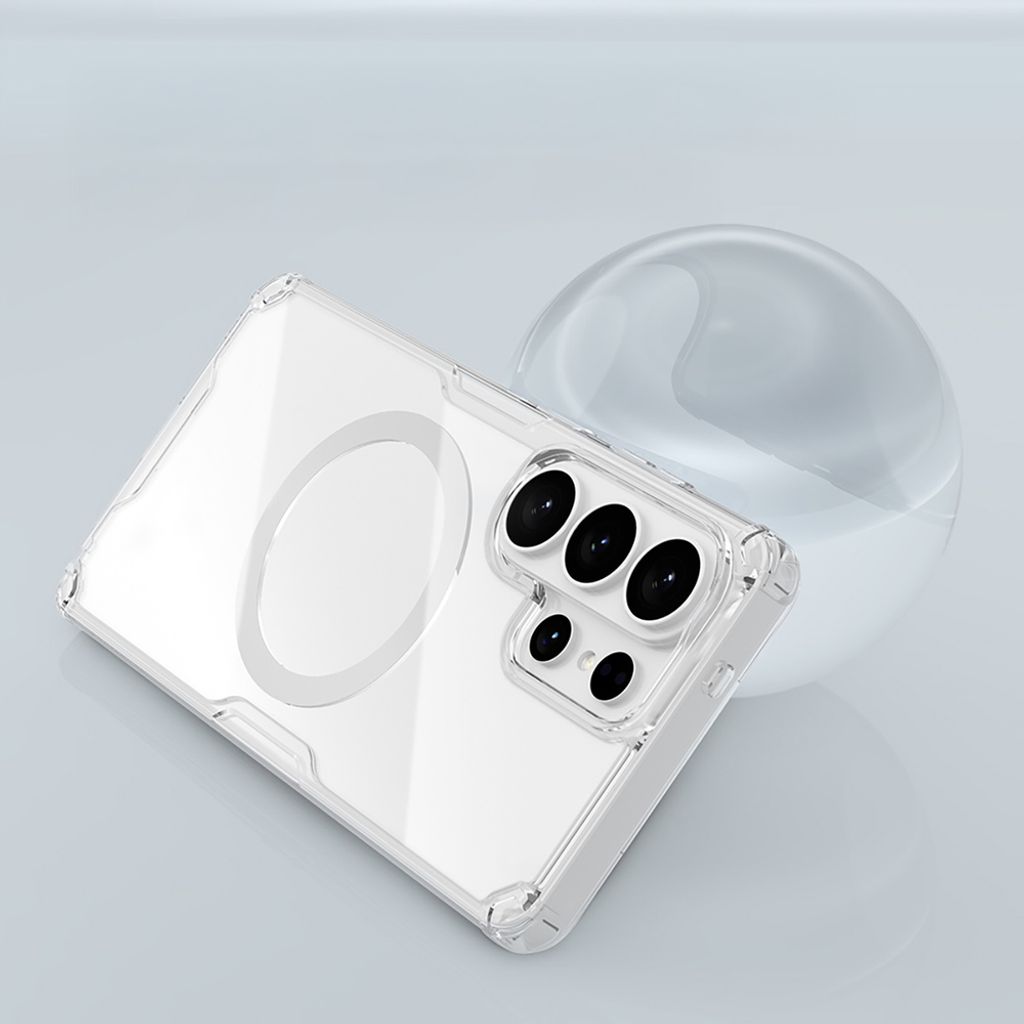 Nillkin Nature TPU Pro MagSafe Skal till Samsung Galaxy S26 Ultra - Vit
