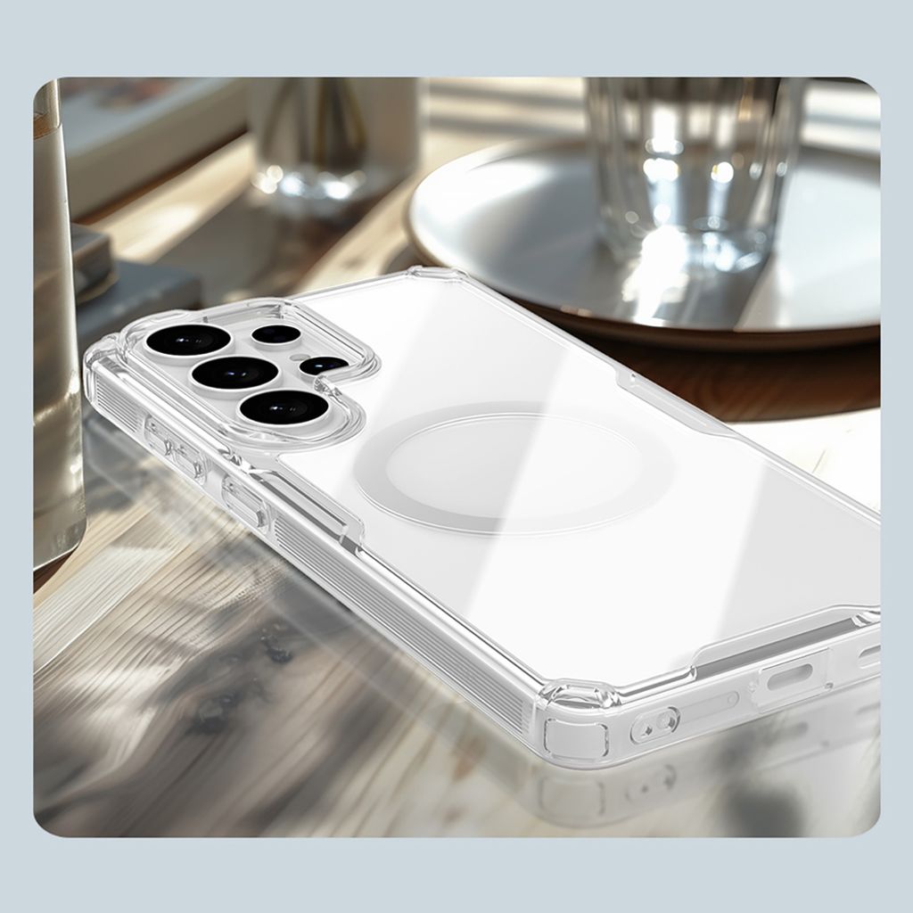 Nillkin Nature TPU Pro MagSafe Skal till Samsung Galaxy S26 Ultra - Vit
