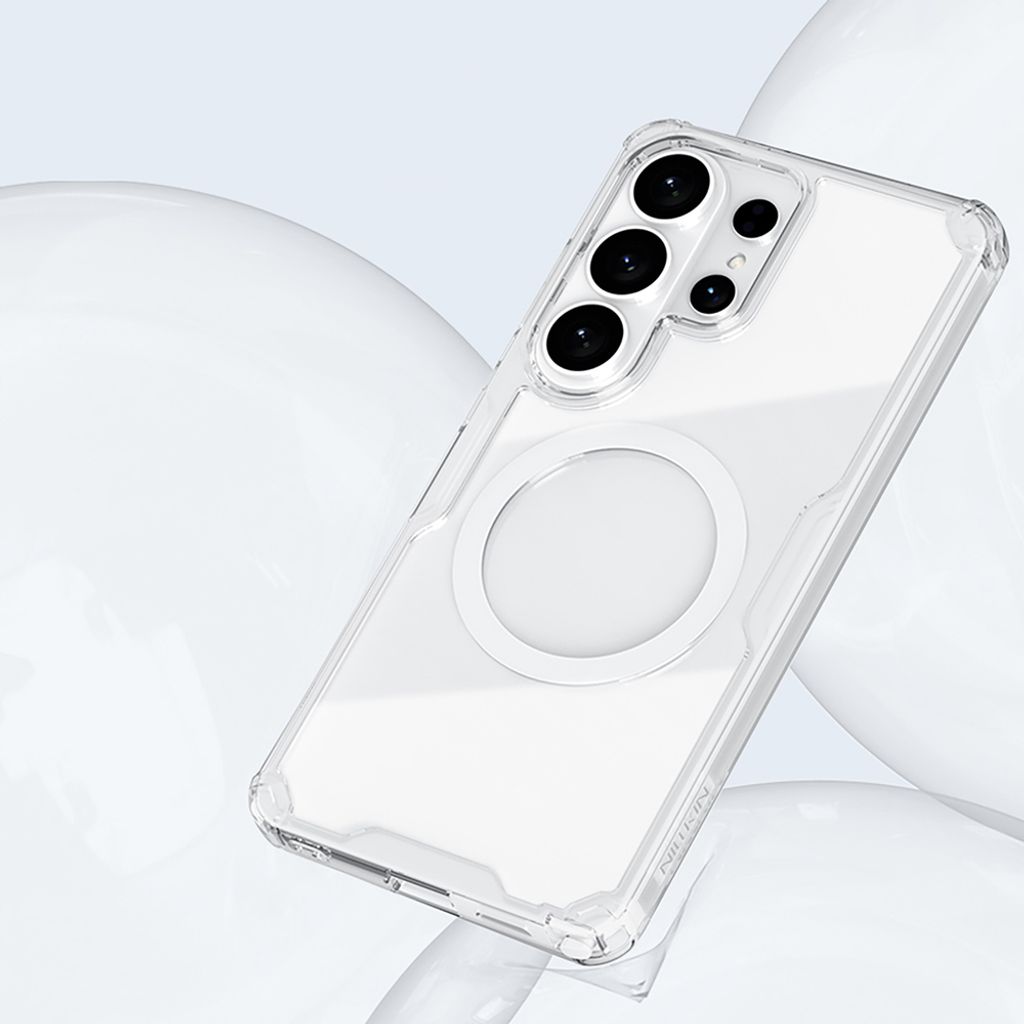 Nillkin Nature TPU Pro MagSafe Skal till Samsung Galaxy S26 Ultra - Vit