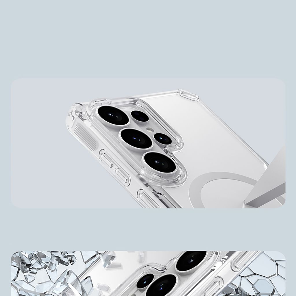 Nillkin Nature TPU Pro MagSafe Skal till Samsung Galaxy S26 Ultra - Vit