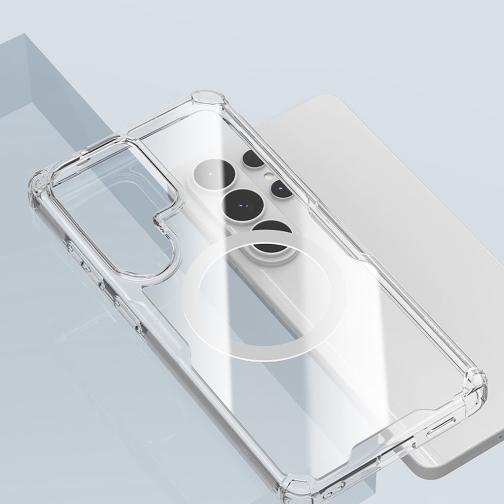 Nillkin Nature TPU Pro MagSafe Skal till Samsung Galaxy S26 Ultra - Vit