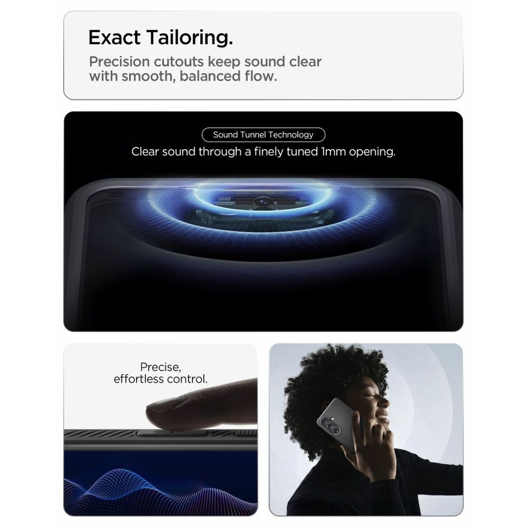 Spigen Liquid Air Skal till Samsung Galaxy S26 - Svart