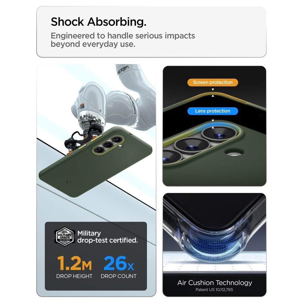 Spigen Nano Pop MagSafe Skal till Samsung Galaxy S26 - Grön