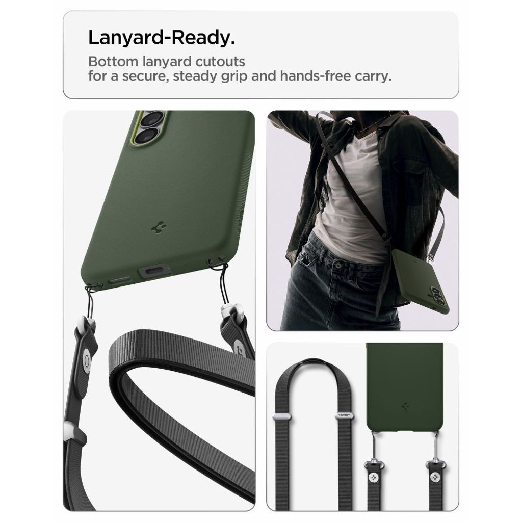 Spigen Nano Pop MagSafe Skal till Samsung Galaxy S26 - Grön