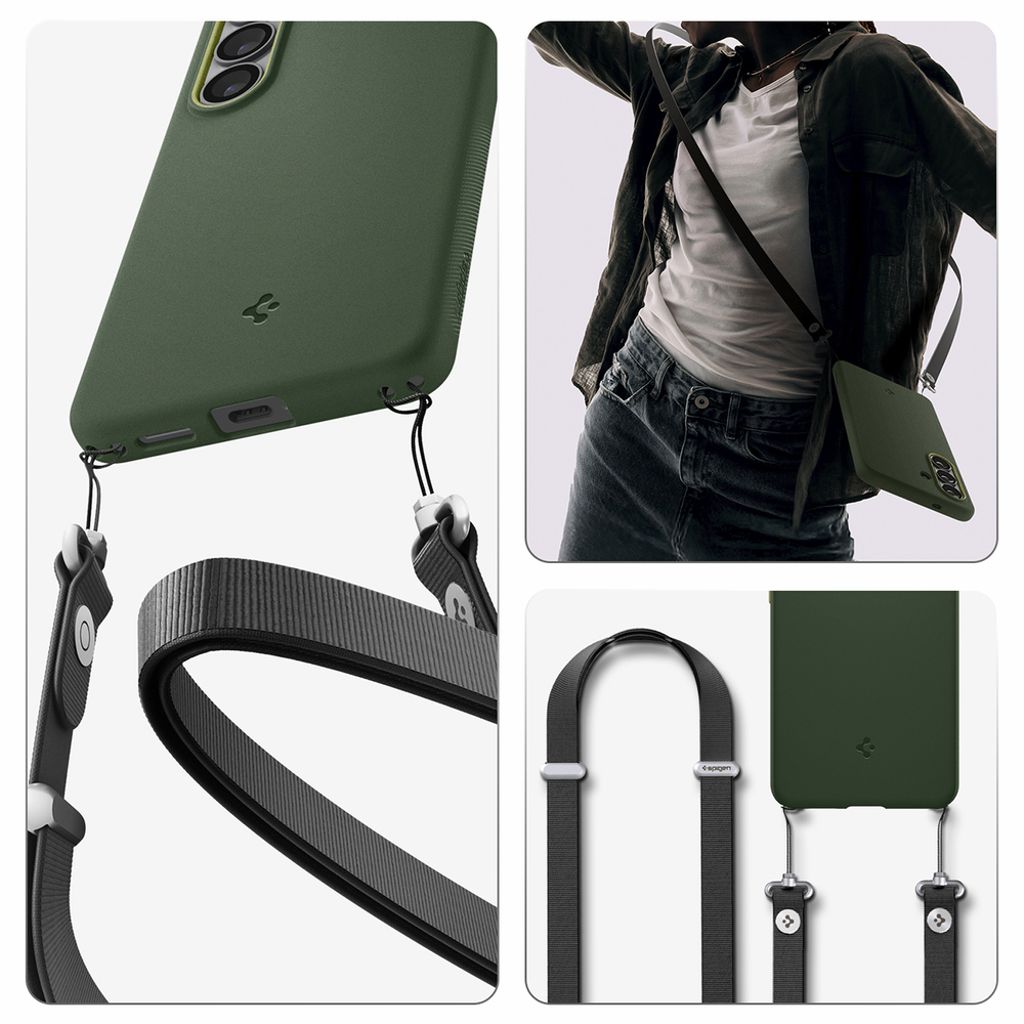 Spigen Nano Pop MagSafe Skal till Samsung Galaxy S26 - Grön