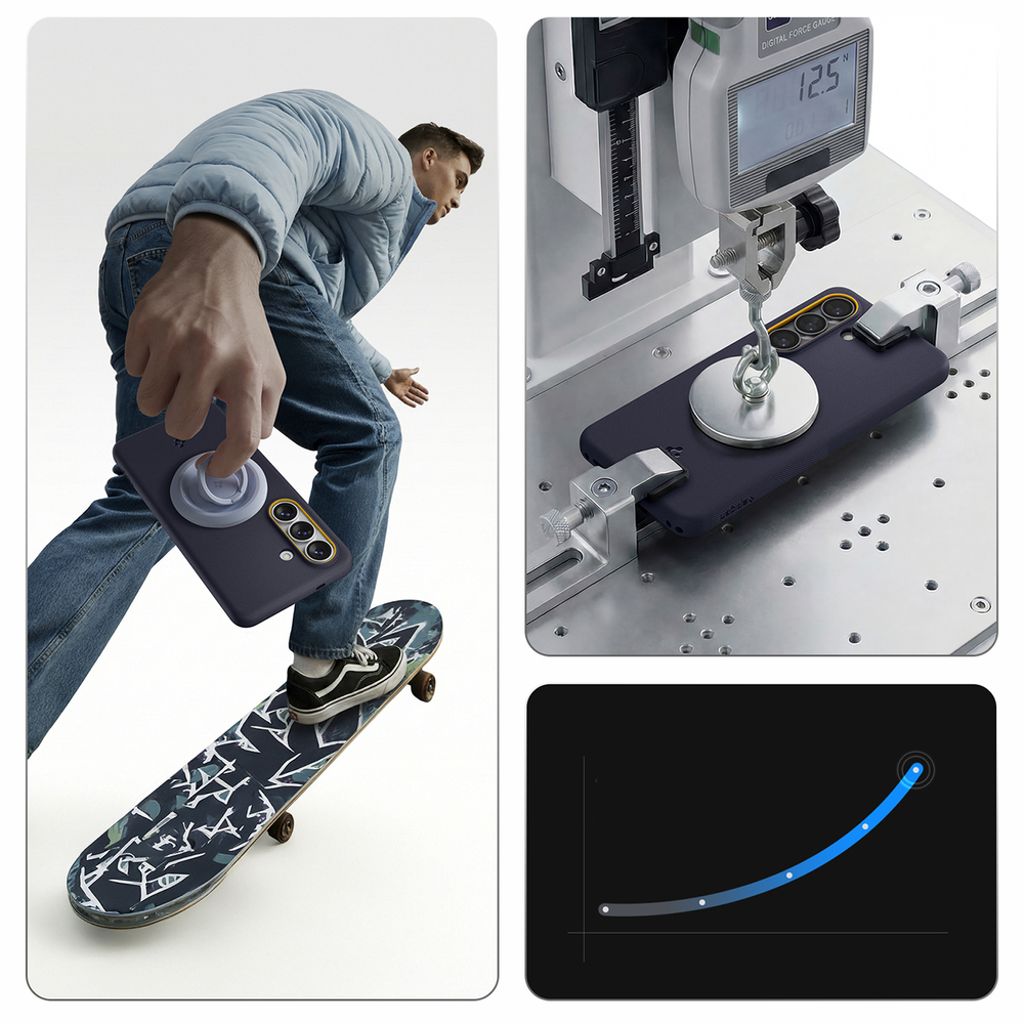 Spigen Nano Pop MagSafe Skal till Samsung Galaxy S26 - Blå